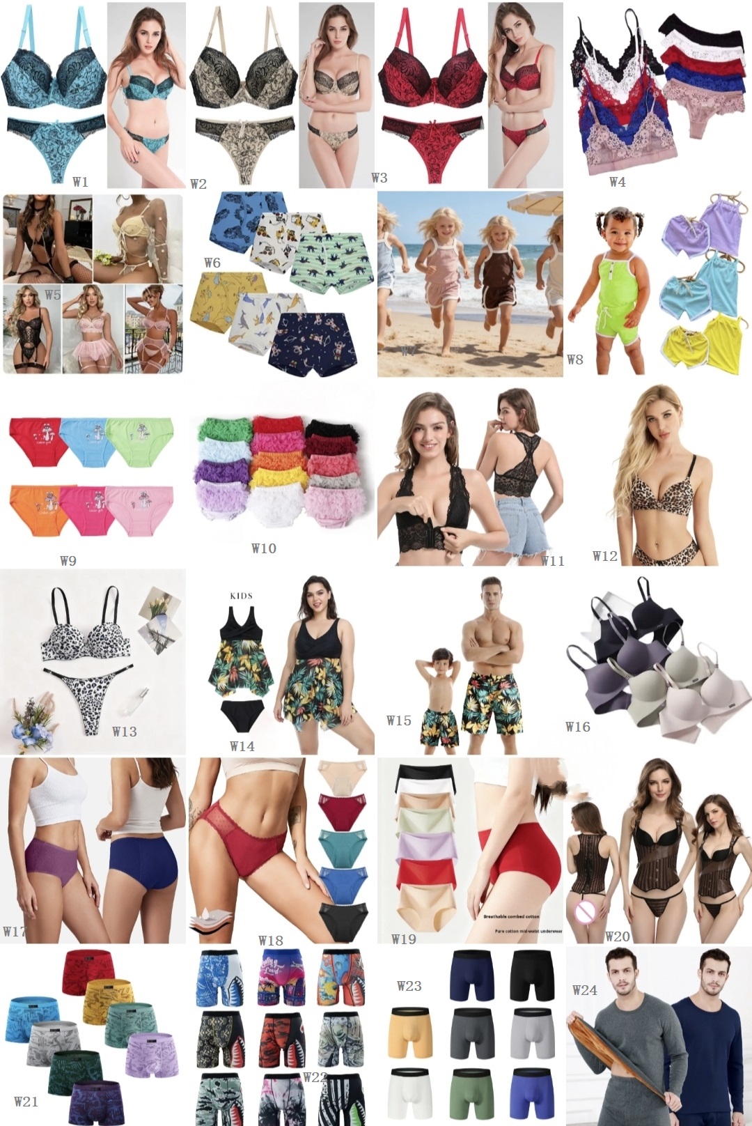 Underwear swimming suit(图1)